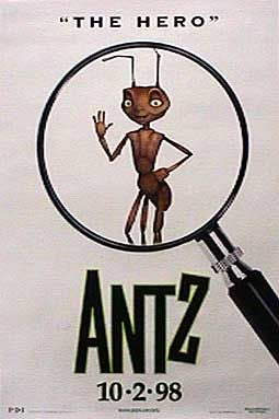 the movie poster: Antz (1998) ver8