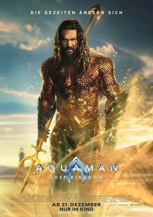 1000 piece jigsaw puzzle for the movie poster: Aquaman and the Lost Kingdom (2023) ver12