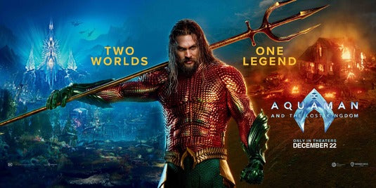 1000 piece jigsaw puzzle for the movie poster: Aquaman and the Lost Kingdom (2023) ver14