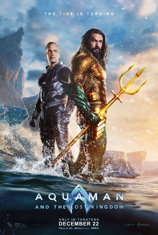 1000 piece jigsaw puzzle for the movie poster: Aquaman and the Lost Kingdom (2023) ver3