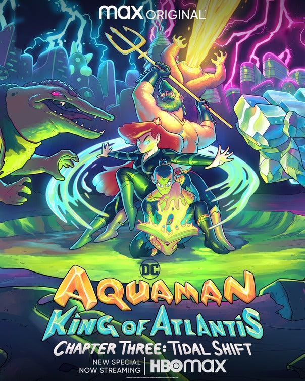 1000 piece jigsaw puzzle for tv poster: Aquaman: King of Atlantis, ver4