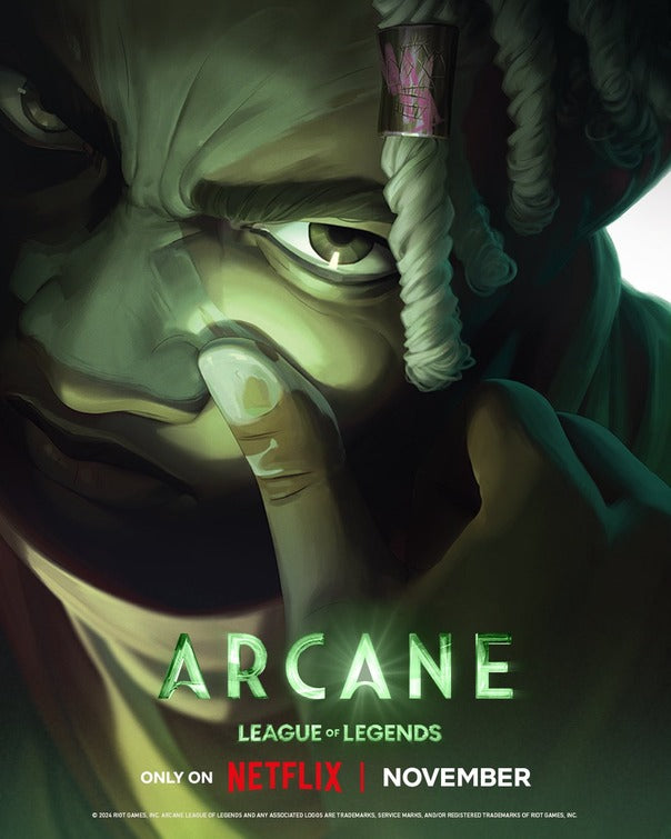 1000 piece jigsaw puzzle for tv poster: Arcane: League of Legends, ver12