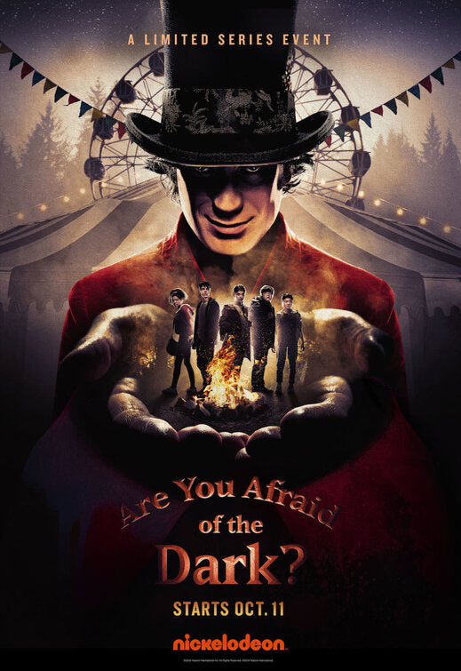 1000 piece jigsaw puzzle for tv poster: Are You Afraid of the Dark?