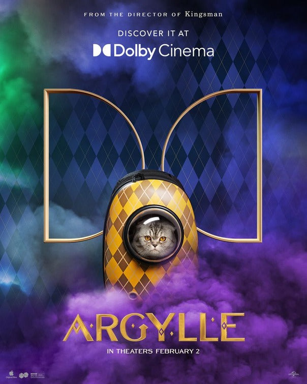 1000 piece jigsaw puzzle for the movie poster: Argylle (2024) ver15