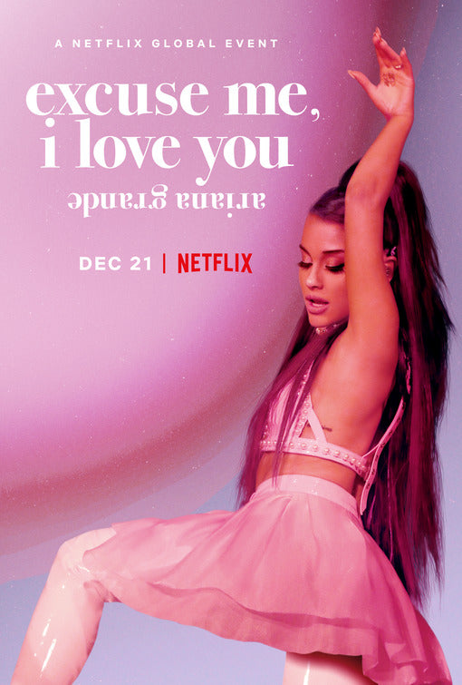 1000 piece jigsaw puzzle for tv poster: Ariana Grande: Excuse Me, I Love You