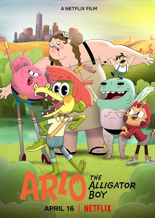 1000 piece jigsaw puzzle for tv poster: Arlo the Alligator Boy