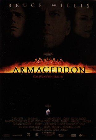 the movie poster: Armageddon (1998) ver1