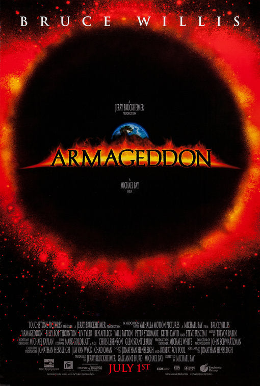 the movie poster: Armageddon (1998) ver3