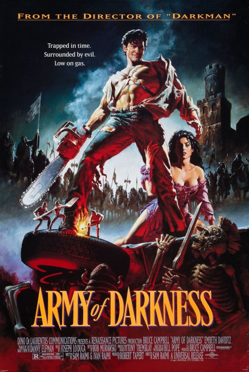 the movie poster: Army of Darkness (1993)