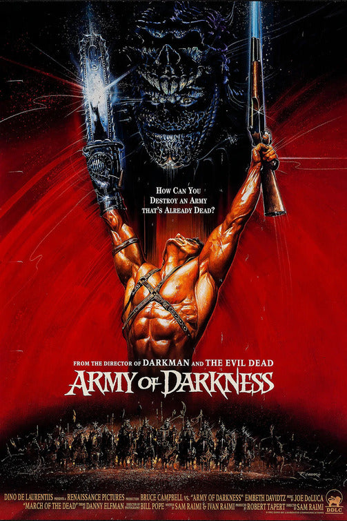 the movie poster: Army of Darkness (1993) ver3