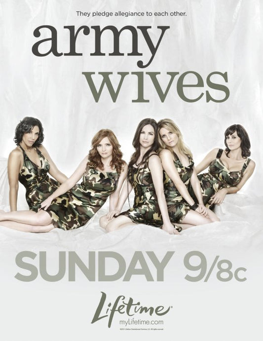 1000 piece jigsaw puzzle for tv poster: Army Wives, ver4