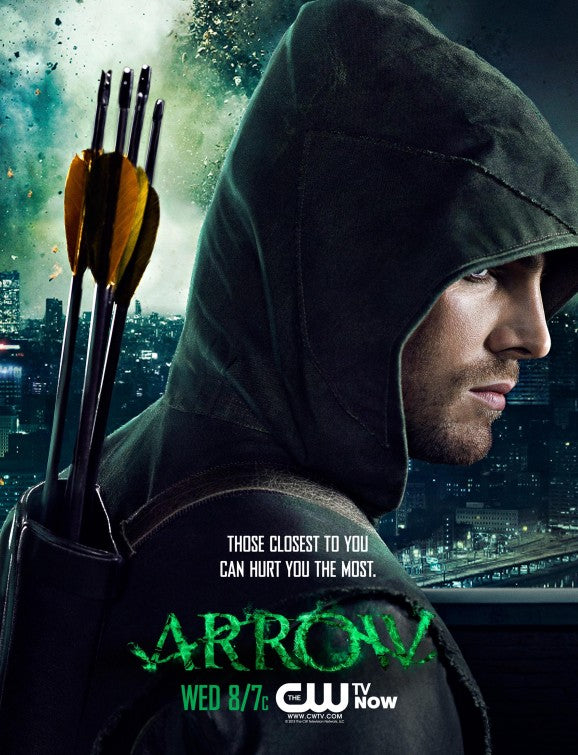 1000 piece jigsaw puzzle for tv poster: Arrow, ver8