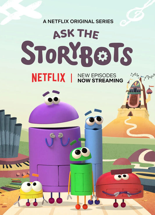 1000 piece jigsaw puzzle for tv poster: Ask the StoryBots