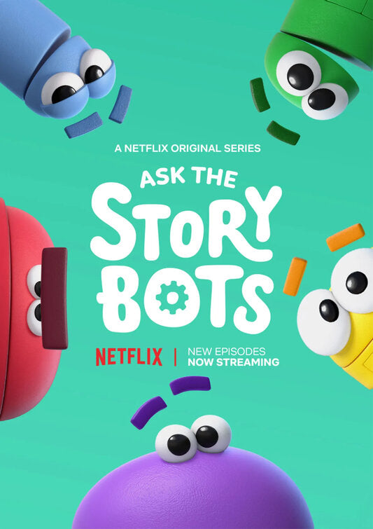 1000 piece jigsaw puzzle for tv poster: Ask the StoryBots, ver3