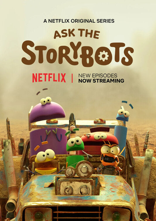 1000 piece jigsaw puzzle for tv poster: Ask the StoryBots, ver5