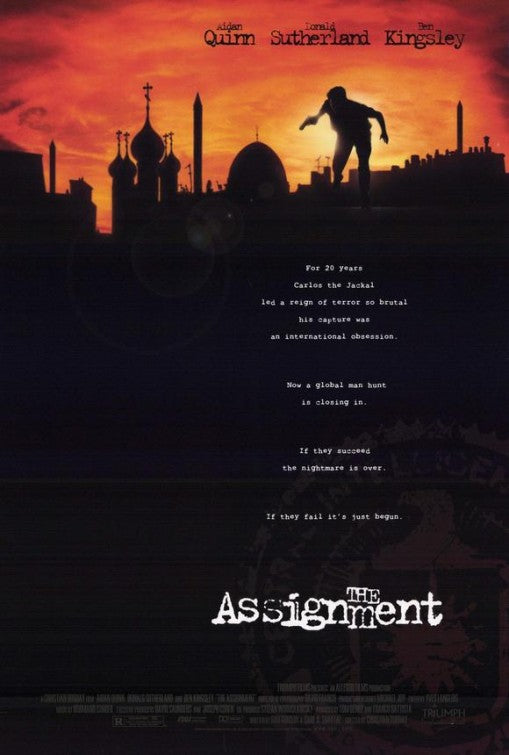 the movie poster: The Assignment (1997)