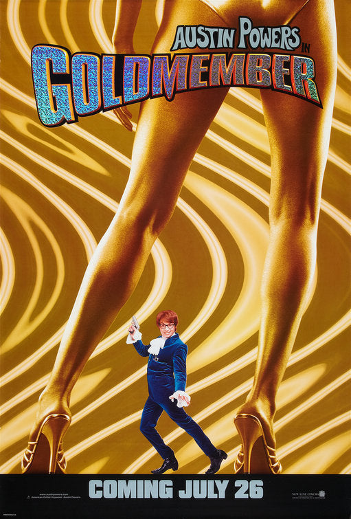 the movie poster: Austin Powers in Goldmember (2002) ver1