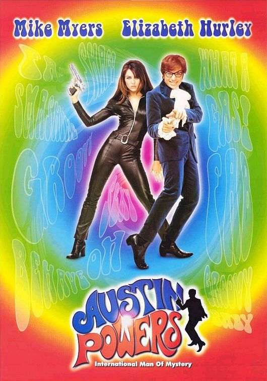 the movie poster: Austin Powers: International Man Of Mystery (1997) ver2