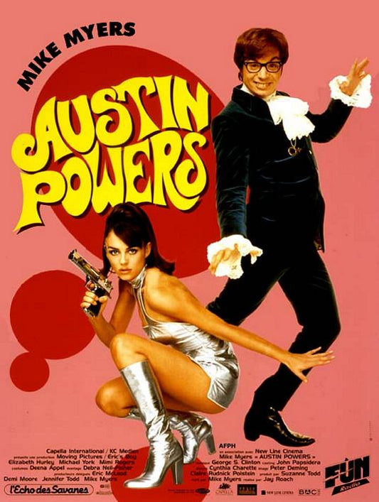 the movie poster: Austin Powers: International Man Of Mystery (1997) ver3