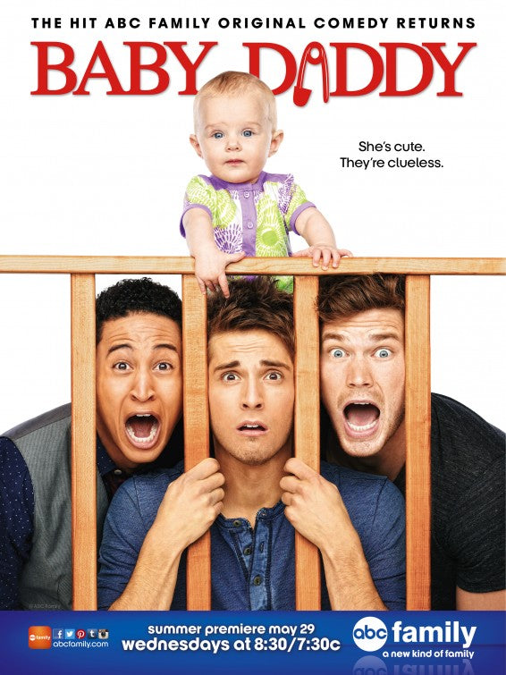 1000 piece jigsaw puzzle for tv poster: Baby Daddy, ver2