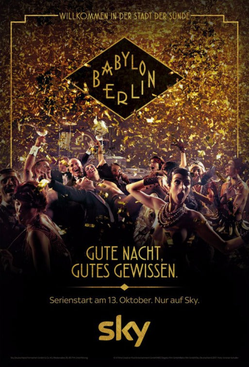 1000 piece jigsaw puzzle for tv poster: Babylon Berlin, ver3