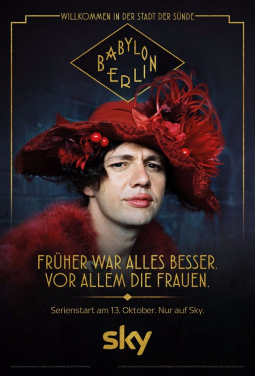 1000 piece jigsaw puzzle for tv poster: Babylon Berlin, ver8