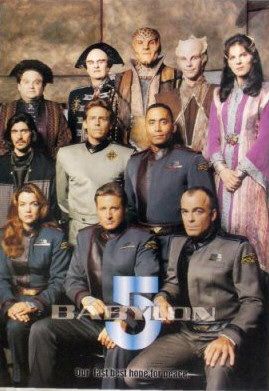 1000 piece jigsaw puzzle for tv poster: Babylon 5