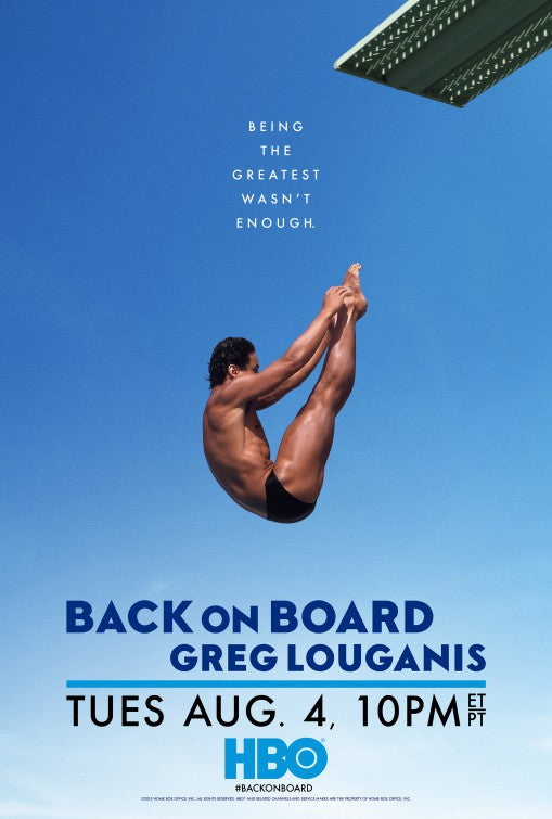 1000 piece jigsaw puzzle for tv poster: Back on Board: Greg Louganis