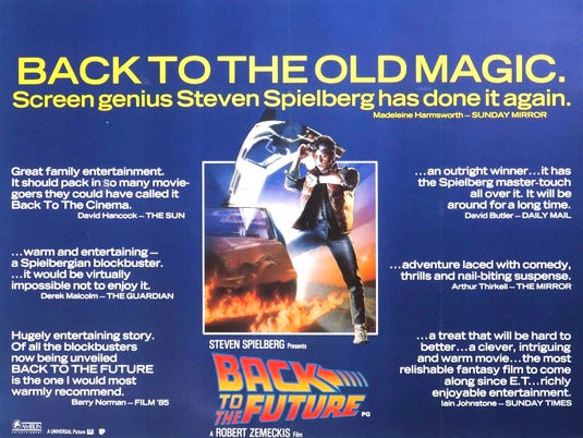 1000 piece jigsaw puzzle for the movie poster: Back to the Future (1985) ver3