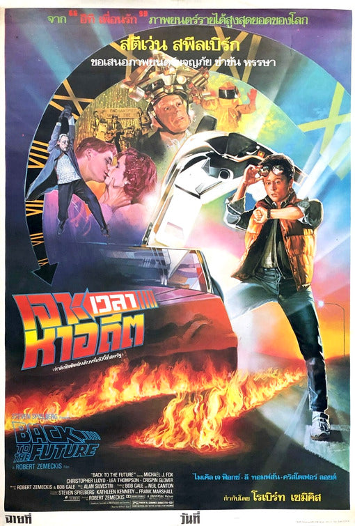 1000 piece jigsaw puzzle for the movie poster: Back to the Future (1985) ver4