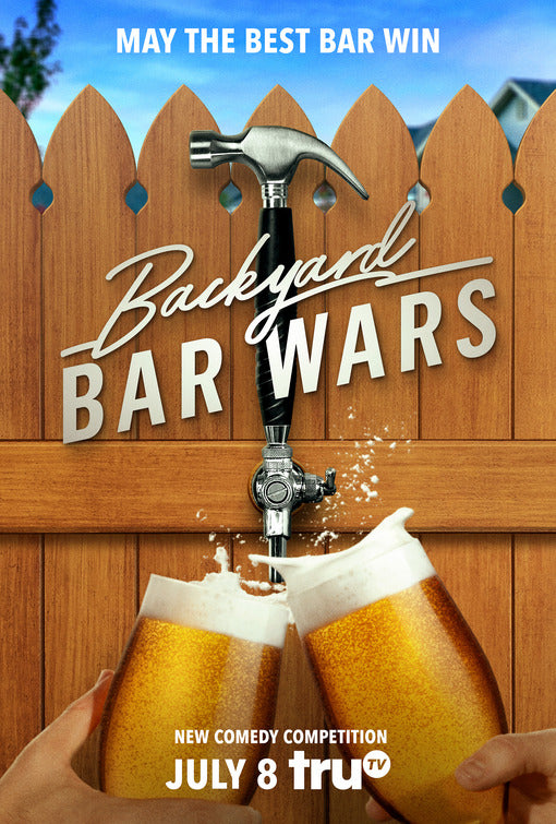 1000 piece jigsaw puzzle for tv poster: Backyard Bar Wars