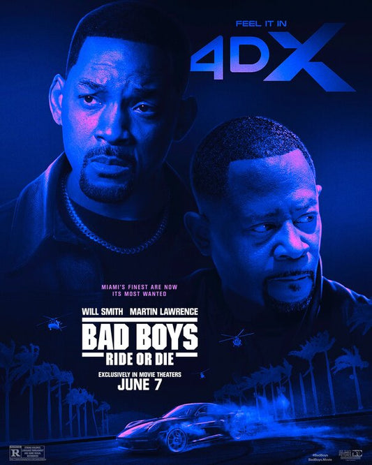 1000 piece jigsaw puzzle for the movie poster: Bad Boys: Ride or Die (2024) ver3