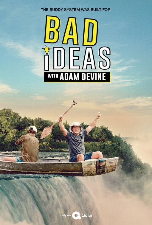 1000 piece jigsaw puzzle for tv poster: Bad Ideas with Adam Devine