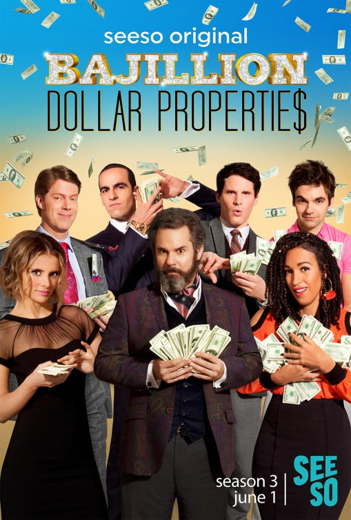 1000 piece jigsaw puzzle for tv poster: Bajillion Dollar Propertie$, ver2