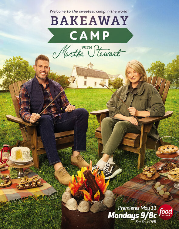 1000 piece jigsaw puzzle for tv poster: Bakeaway Camp with Martha Stewart