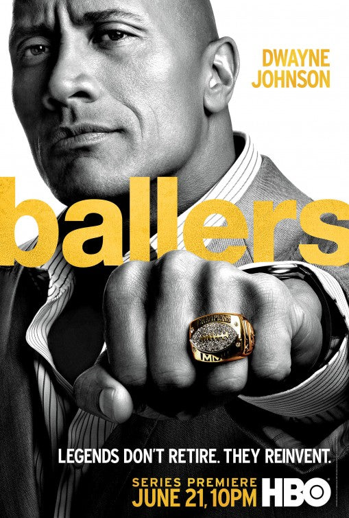 1000 piece jigsaw puzzle for tv poster: Ballers