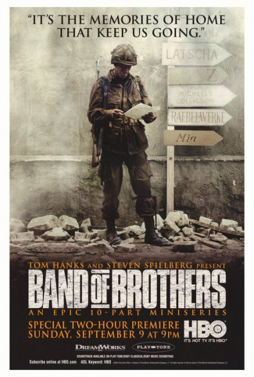 1000 piece jigsaw puzzle for tv poster: Band of Brothers, ver5