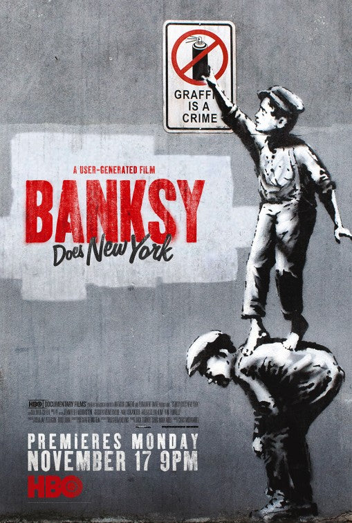 1000 piece jigsaw puzzle for tv poster: Banksy Does New York