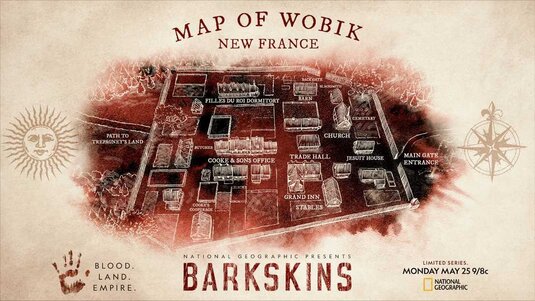 1000 piece jigsaw puzzle for tv poster: Barkskins, ver2