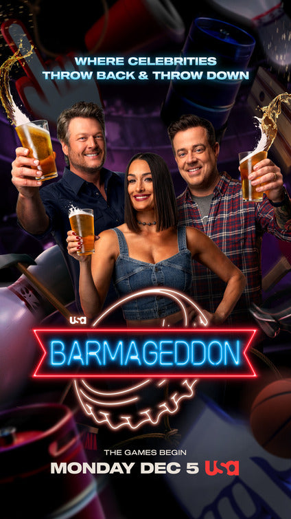 1000 piece jigsaw puzzle for tv poster: Barmageddon