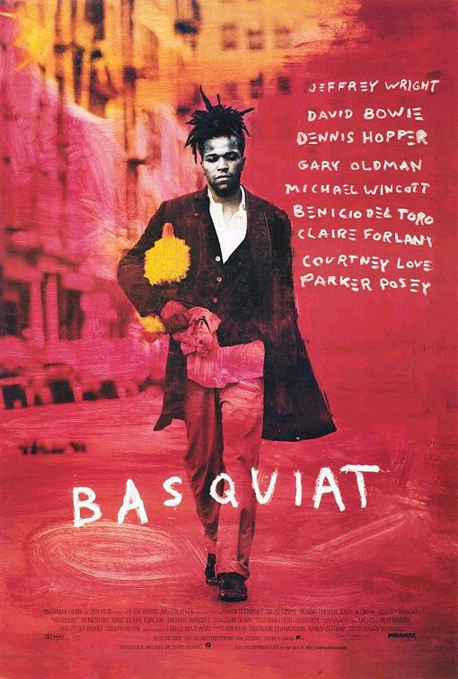 the movie poster: Basquiat (1996) ver2