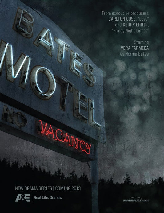 1000 piece jigsaw puzzle for tv poster: Bates Motel