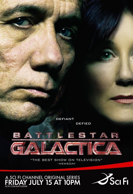 1000 piece jigsaw puzzle for tv poster: Battlestar Galactica, ver3