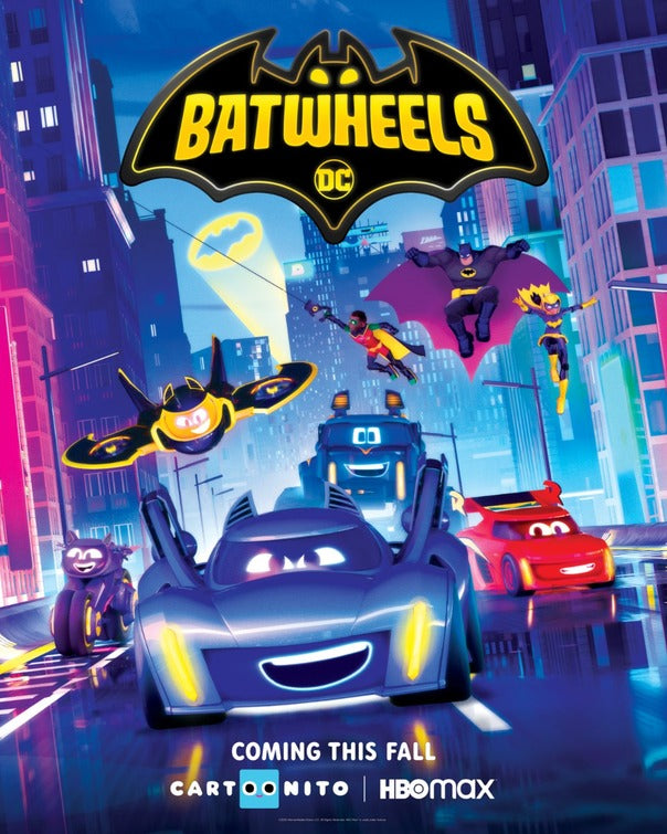 1000 piece jigsaw puzzle for tv poster: Batwheels