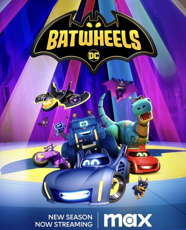 1000 piece jigsaw puzzle for tv poster: Batwheels, ver2