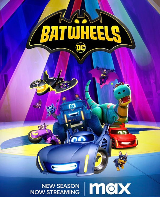 1000 piece jigsaw puzzle for tv poster: Batwheels, ver2