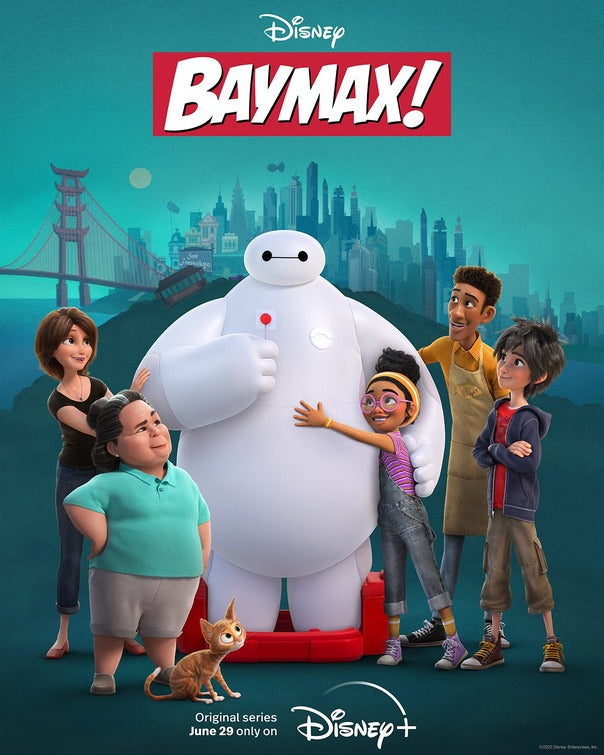 1000 piece jigsaw puzzle for tv poster: Baymax!