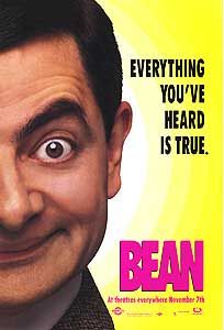 the movie poster: Bean (1997) ver3