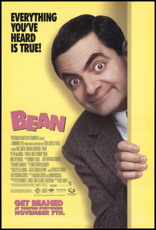 the movie poster: Bean (1997) ver4