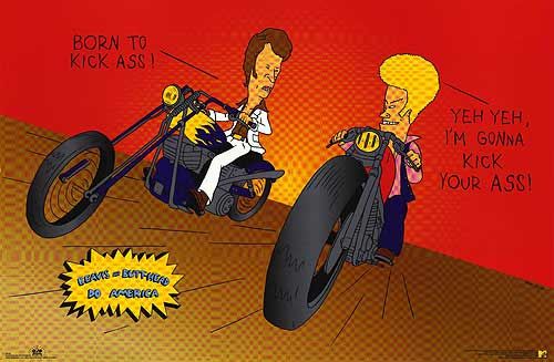 1000 piece jigsaw puzzle for tv poster: Beavis and Butthead, ver2